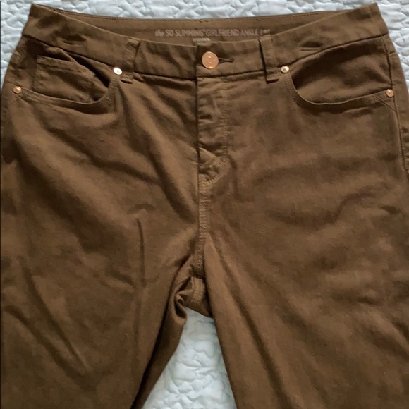 Chico’s “So Slimming GirlFriend Ankle” pants Sz 6 - Picture 3 of 8